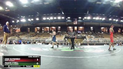 150 lbs Cons. Round 6 - Jose Gutierrez, Doral Academy vs Mason O`Dell, Mater Lakes Academy