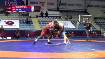 97 kg Final - Kevin MEJIA Castillo, Honduras vs Braxton James Amos, United States