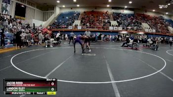 120 lbs Champ. Round 1 - Jacob Reed, Maryland School For The Deaf vs Landon Eley, Mount Saint Joseph