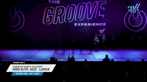 Rainbow Dance Academy - MINI ELITE JAZZ - LARGE [2024 Mini - Jazz - Large Day 2] 2024 GROOVE Dance Grand Nationals