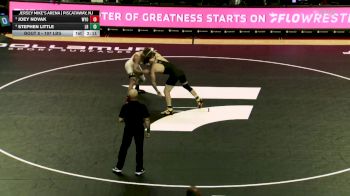 197 lbs All-star - Joey Novak, Wyoming vs Stephen Little, Little Rock