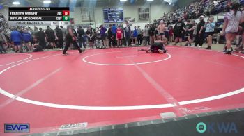 105 lbs Quarterfinal - Trentyn Wright, Jay Wrestling Club vs Brylan Mcgonigal, Cleveland Take Down Club