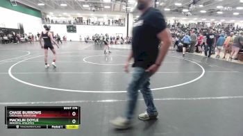 80 lbs Cons. Round 3 - Macklin Doyle, Immortal Athletics vs Chase Burrows, Chickasha Wrestling