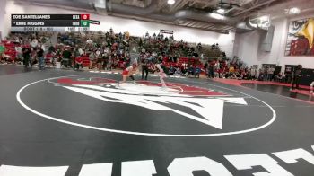 100 lbs Champ. Round 2 - Emie Higgins, Thornton vs Zoe Santellanes, Denver East