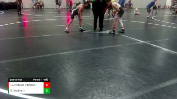 97 lbs Quarterfinal - Jesuan O. Morales Pacheco, US Territory vs Aiden Anchia, Colosseum Wrestling