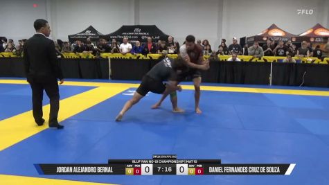 Daniel Fernandes Cruz De Souza vs Jordan Alejandro Bernal 2026 Pan IBJJF Jiu-Jitsu No-Gi Championship