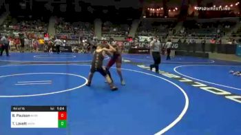 130 lbs Prelims - Bjorn Paulson, Nebraska Boyz vs Tyler Lovett, Warner Youth Wrestling
