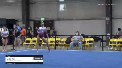 Lydia Rak - Floor, San Mateo Gymnastics - 2021 Region 1 Women's Championships