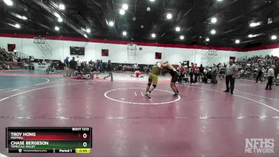 220 lbs Cons. Round 1 - Troy Hong, Foothill vs Chase Bergeson, Temecula Valley