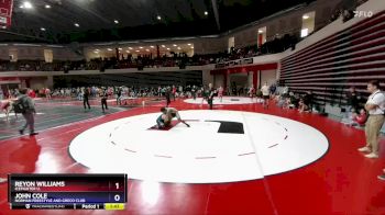 165 lbs 3rd Place Match - Reyon Williams, IceFighter U. vs John Cole, Norman Freestyle And Greco Club