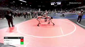 145 lbs Round Of 16 - Brady Ellison, Montana Disciples vs Kodi Ingols, Hayden