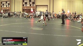 49 lbs Quarterfinals (8 Team) - Jack Sanders, Mat Assassins vs Isaiah Simmonds, Armory Athletics
