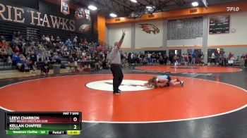 N-25 lbs Round 1 - Kellan Chaffee, Pack732 vs Leevi Charbon, West Branch Wrestling Club