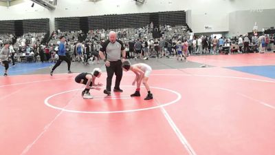 56-B lbs 2nd Place - Brady Freedman, Ruthless WC vs Wes Arnold, All I See Is Gold Academy