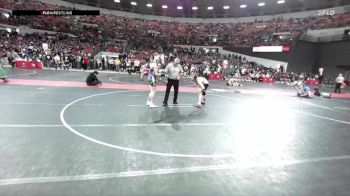 135 lbs Quarterfinal - Wesley Fletcher, Team Nazar Training Center vs Everett Zeitler, Gillett/Suring