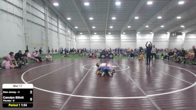 115 lbs Jocelyn Danbe, New Jersey vs Camdyn Elliott, Florida