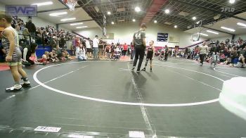 49 lbs Quarterfinal - Teddy McFarland III, Sperry Wrestling Club vs Bryker Smith, Salina