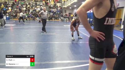 133 lbs Consy 4 - Carter Putt, Indiana vs Bryce Manera, Southern Regional-NJ