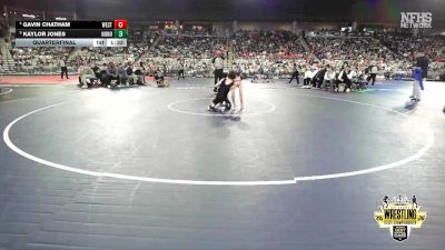 B6A-106 lbs Quarterfinal - Kaylor Jones, Norman North vs Gavin Chatham, Westmoore