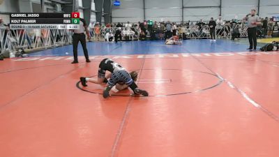 80 lbs Round 2 - 10:45am Saturday - Kolt Palmer, POWA vs Gabriel Jasso, Minnesota Funky Singlets