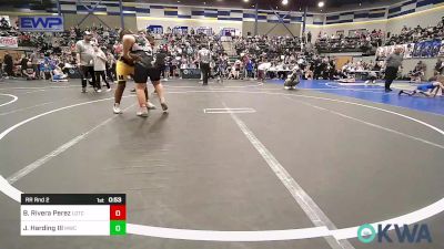 Rr Rnd 2 - Bairon Rivera Perez, Lone Grove Takedown Club vs James Harding III, Midwest City Bombers