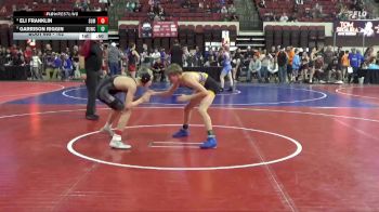 102 lbs Cons. Round 3 - Eli Franklin, Team Champs vs Garrison Riggin, CJI Hawks