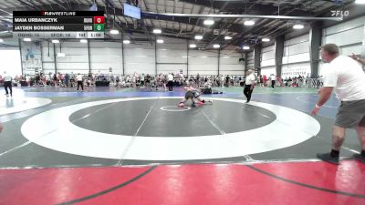 138 lbs Rr Rnd 2 - Maia Urbanczyk, Doughgirls - HSG vs Jayden Bosserman, 5forty Lady Brawlers - HSG