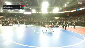 5A 132 lbs Cons. Round 2 - Tracy Vail, Minico vs Conner Brown, Sandpoint