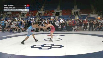 106 lbs Champ. Rd Of 128 - Paul Donnici, Missouri vs Yaziel Navarro, Texas