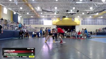 235 lbs Cons. Semi - Laniya Ware, South Pontotoc vs Edith Tannehill, Oak Grove High School