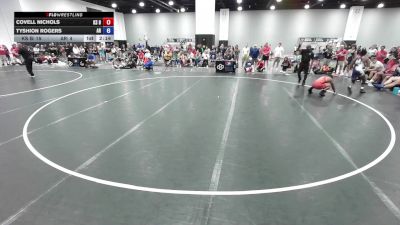 138 lbs Covell Nichols, Kansas Blue vs Tyshion Rogers, Arkansas