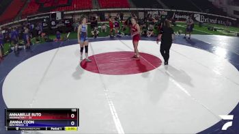 135 lbs Round 2 (16 Team) - Annabelle Suto, Washington 1 vs Jianna Coon, New Mexico