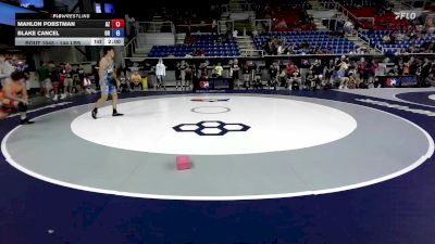 144 lbs Cons. Rd Of 128 - Mahlon Pobstman, AZ vs Blake Cancel, OH