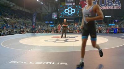 157 lbs Cons. Rd Of 128 - William Vander Luitgaren, IN vs Aidan Kirk, NV