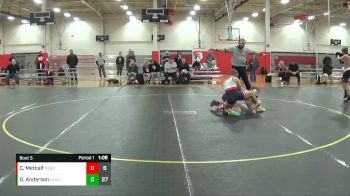 115 lbs Round 3 (4 Team) - Drew Anderson, Lead Miners vs Cayden Metcalf, Nebraska Boyz