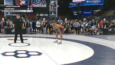 157 lbs Champ. Rd Of 64 - Drezdyn Ballard, Texas vs Dillon Gray, Maine