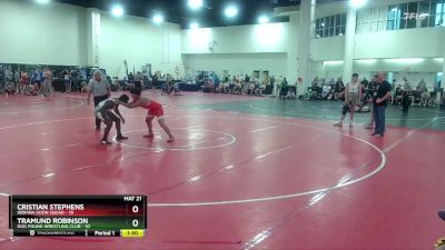 175 lbs Round 1 (16 Team) - Cristian Stephens, Indiana Goon Squad vs Tramund Robinson, Dog Pound Wrestling Club