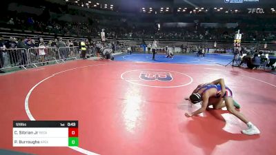 128 lbs Round Of 32 - Christian Sibrian Jr, Secaucus vs Preston Burroughs, Apex