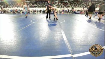 126 lbs Consi Of 16 #2 - Brody Mcnac, Bristow Elementary Wrestling Club vs Owen Oleson, Raw Wrestling Club