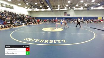 165 lbs Round Of 32 - Joshua Ducharme, Norwich vs Agustus Edwards, Coast Guard