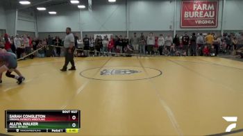 88-93 lbs Round 1 - Sarah Congleton, Virginia Patriots Wrestling vs Alliya Walker, Rural Retreat