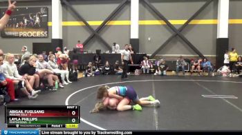 106 lbs Semis (4 Team) - Layla Phillips, FEWTeamIowa vs Abigail Fuglsang, Missouri Gold