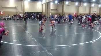 97 lbs Consolation - Jaxson Hackett, Lake Gibson vs Kenly Estevez, Black Flag Wrestling Academy