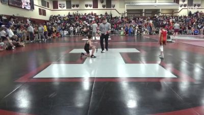 J-7 lbs Cons. Round 1 - Jesus Finger, Postville vs Colson Andersen, Big Game Wrestling Club