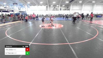 88 lbs Consi Of 4 - Mia Chiba, Krazy Monkey WC vs Grace Therrien, Agawam