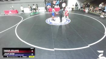 187 lbs Cons. Semi - Samuel Williams, Livermore Wrestling Club vs Javon Badie, Madera Grapplers Wrestling Club