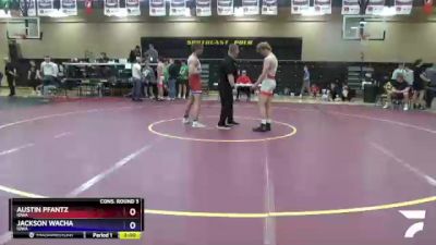 195 lbs Cons. Round 3 - Austin Pfantz, Iowa vs Jackson Wacha, Iowa