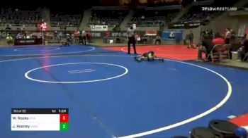 55 lbs Prelims - Wyatt Rooks, Skiatook vs Jace Rooney, Vougars Honors