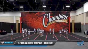 Elevation Cheer Company - Eminence [2021 L3 Senior] 2021 Wolfpack Championship