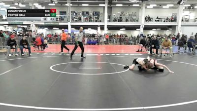 106 lbs Consi Of 16 #2 - Logan Fusco, None vs Porter Hall, Massabesic